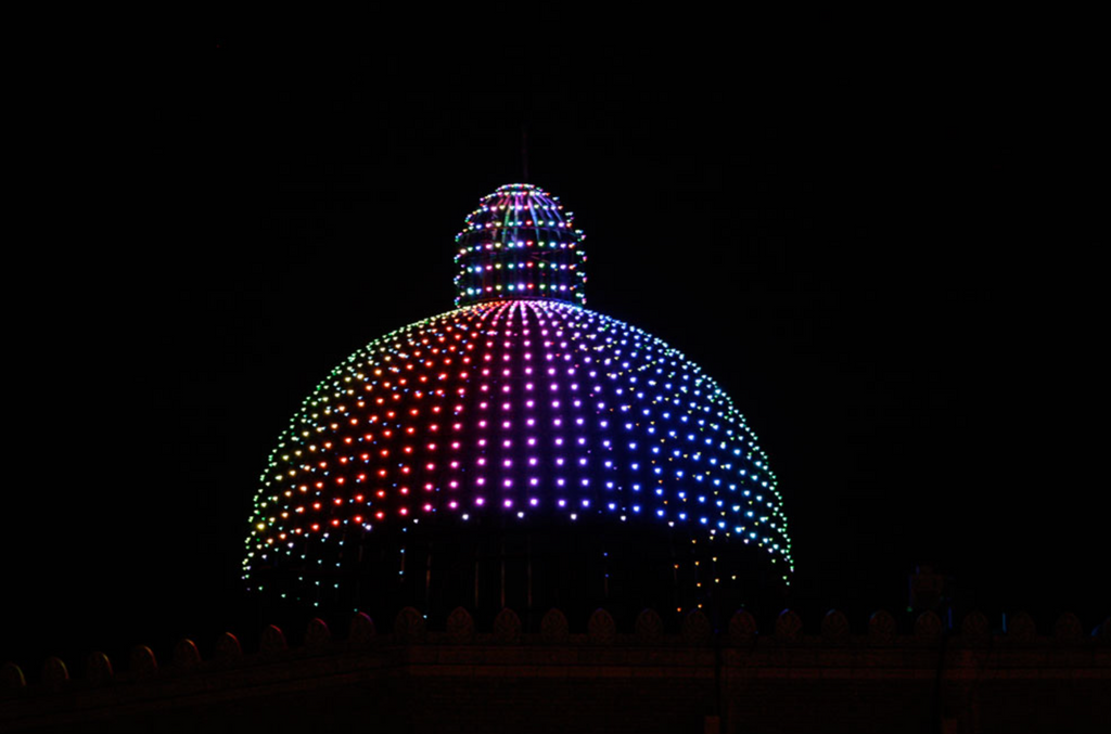 Multicolored Dome light